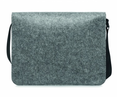 Logo trade promotional gifts picture of: RPET felt laptop bag