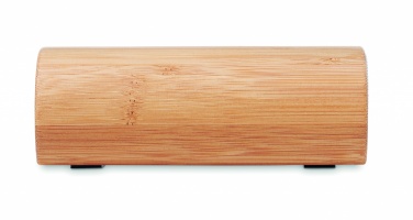 Logo trade promotional giveaways picture of: Wireless bamboo speaker 2x5W
