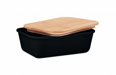 Logo trade advertising products picture of: Lunch box with bamboo lid