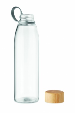 Logo trade promotional gifts image of: Glass bottle 500 ml