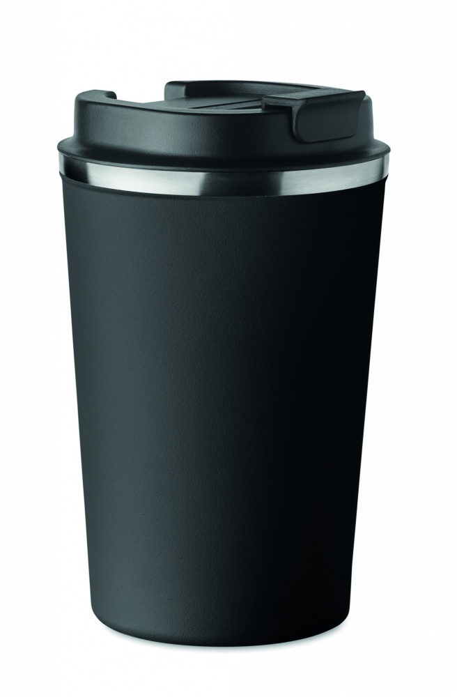 Logo trade corporate gifts image of: Double wall tumbler Brace 350 ml