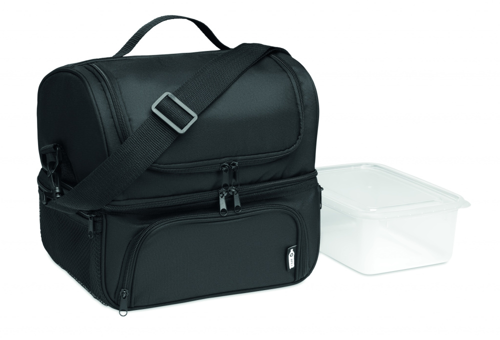 Logo trade promotional merchandise image of: Cooler bag in 600D RPET