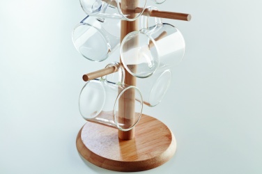 Logotrade corporate gift image of: Bamboo cup set holder