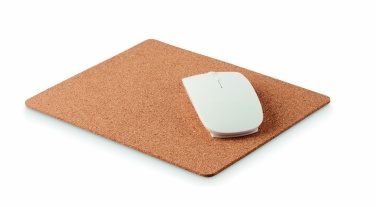 Logo trade business gift photo of: Cork mouse mat