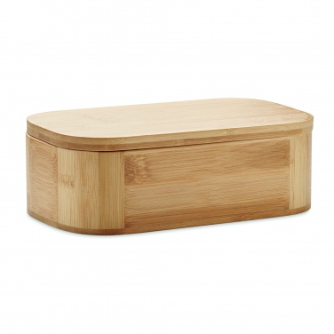 Logo trade promotional merchandise photo of: Bamboo lunch box 1000ml LADEN LARGE