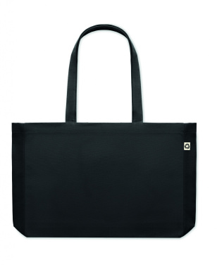 Logo trade promotional merchandise image of: Canvas Recycled bag 280 gr/m²