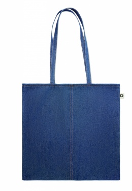 Logo trade promotional gift photo of: Recycled denim shopping bag