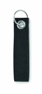 Logotrade promotional giveaway picture of: RPET felt key ring Hämeenlinna