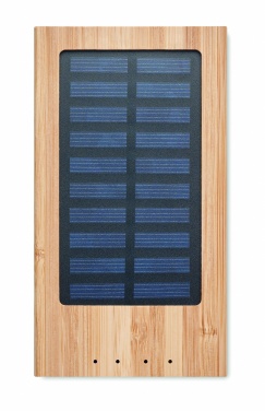 Logo trade advertising products picture of: Solar power bank 4000 mAh ARENA SOLAR