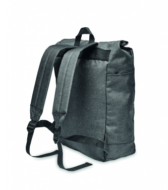 Logotrade promotional products photo of: 600D RPET 2 tone backpack