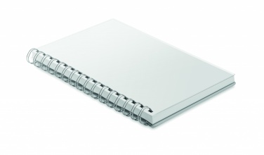 Logotrade promotional gift picture of: A5 RPET notebook recycled lined