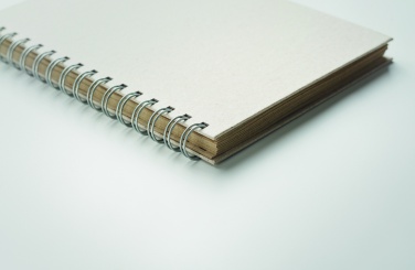 Logotrade promotional item image of: A5 grass notebook 80 lined