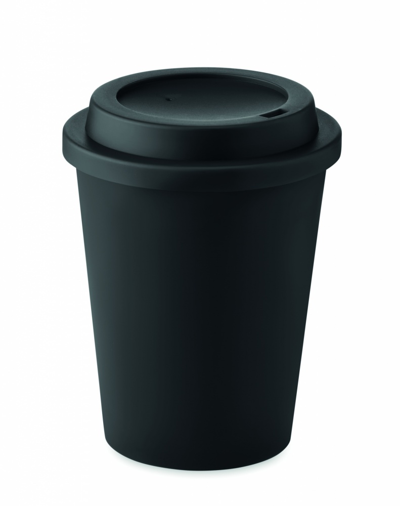 Logo trade advertising products picture of: Double wall tumbler PP 300 ml