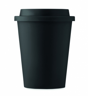 Logo trade promotional items image of: Double wall tumbler PP 300 ml