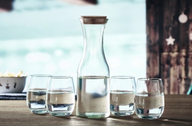 Logotrade promotional gift image of: Recycled glass carafe 1L