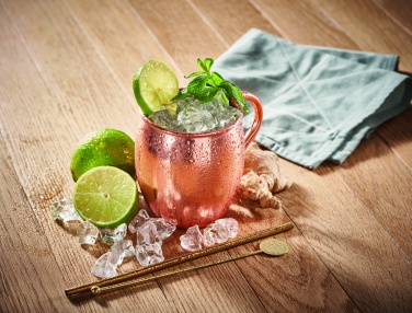Logo trade promotional items image of: Cocktail copper mug 400 ml