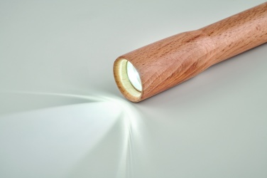 Logotrade promotional item image of: Wooden torch with COB light