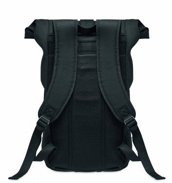Logotrade business gifts photo of: Rolltop washed canvas backpack