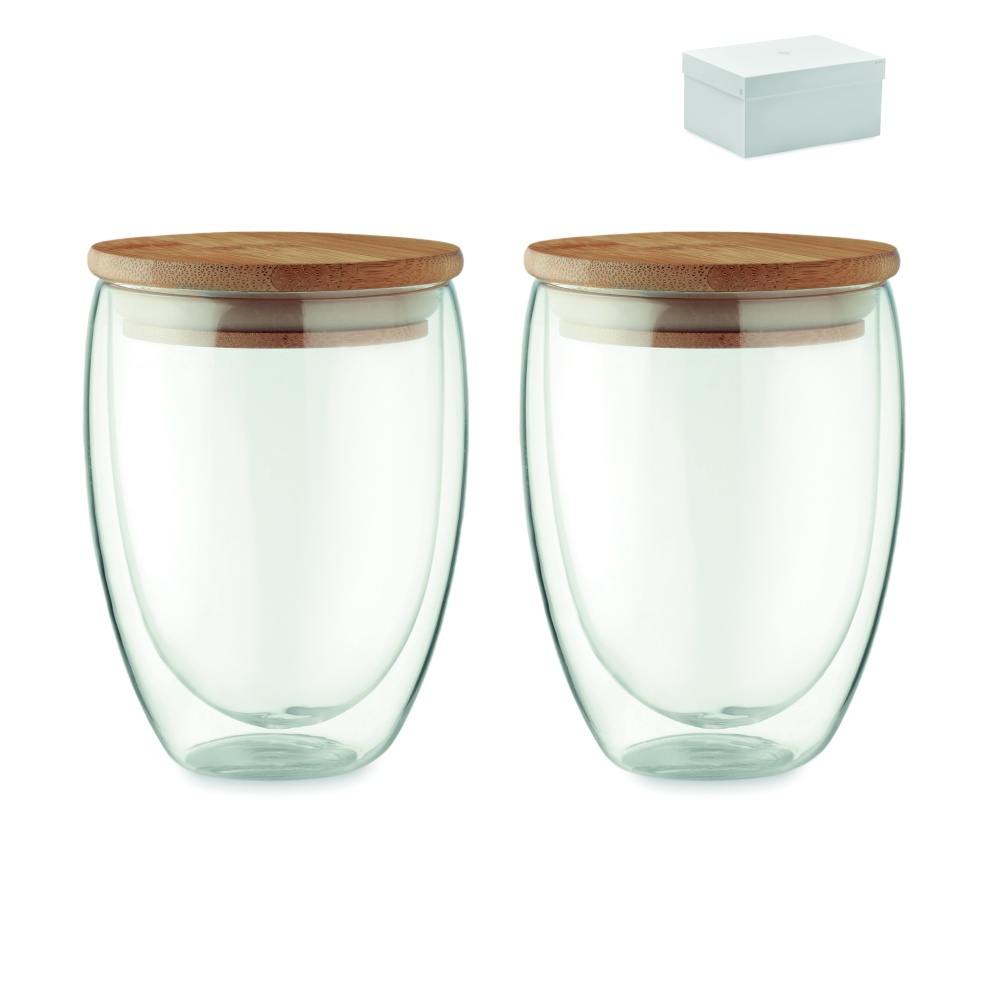 Logotrade business gifts photo of: Set of 2 glasses 350 ml in box