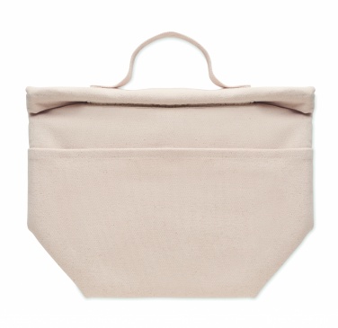 Logo trade promotional merchandise photo of: Recycled cotton cooler bag