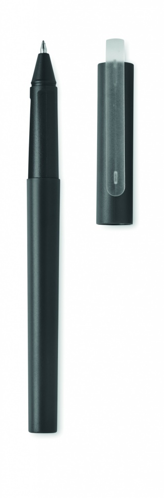 Logotrade promotional giveaway picture of: RPET blue gel ink ball pen