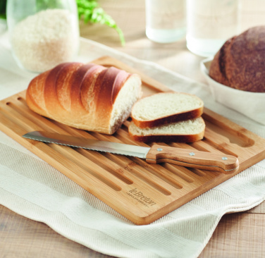 Logotrade promotional giveaways photo of: Bamboo cutting board set