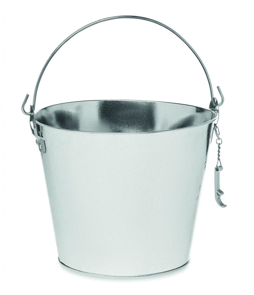 Logotrade promotional gifts photo of: Metal beer bucket 4L