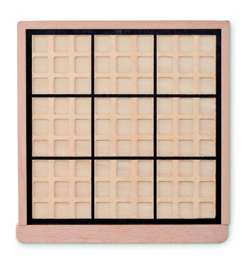 Logotrade promotional giveaways photo of: Wooden sudoku board game