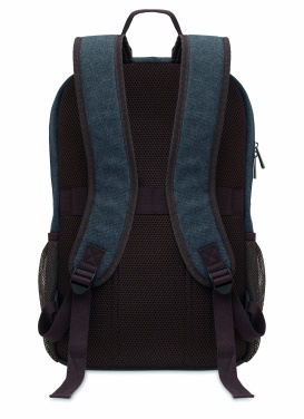 Logo trade promotional gift photo of: Laptop backpack in canvas