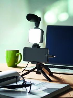 Logo trade business gifts image of: Smartphone video kit