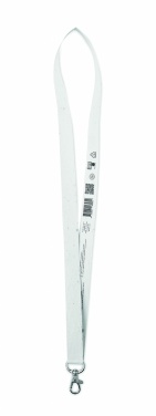 Logo trade promotional giveaways image of: Seed paper lanyard w/hook
