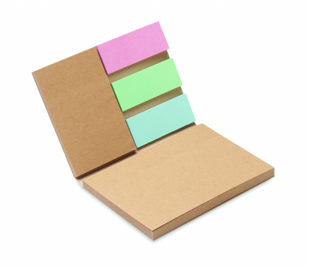 Logo trade promotional gifts image of: Recycled paper memo set