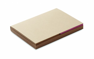 Logotrade promotional giveaway image of: Recycled paper memo set