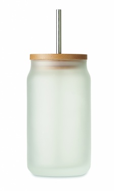Logo trade promotional items image of: Sublimation mason jar 400 ml
