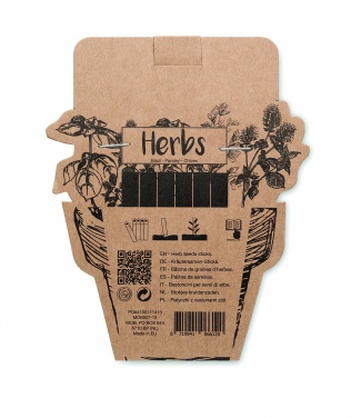 Logotrade corporate gifts photo of: Herb seeds sticks