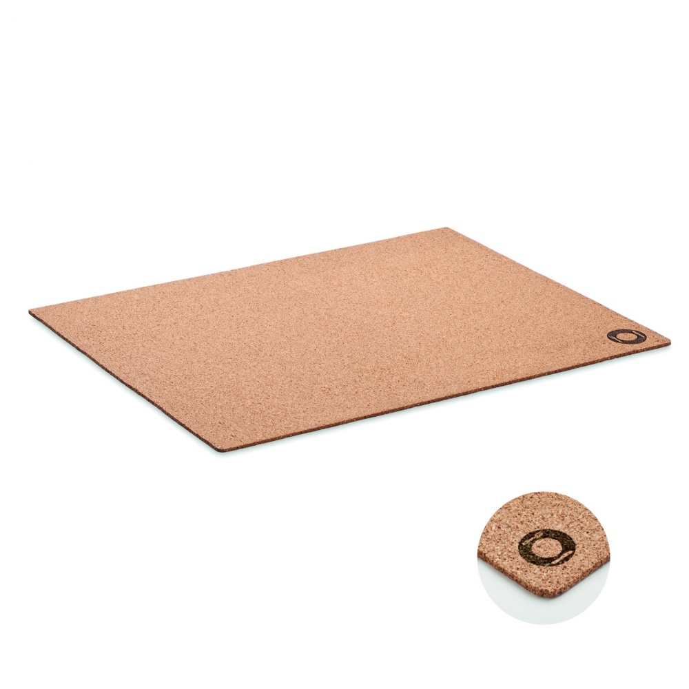 Logotrade promotional item image of: Placemat in cork