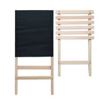 Logotrade promotional merchandise photo of: Foldable wooden beach chair
