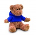 Teddy bear plus with hoodie, Blue