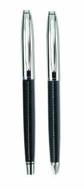 Logo trade corporate gift photo of: Ball pen and roller set