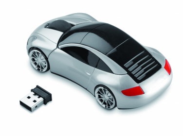 Logo trade promotional merchandise photo of: Wireless mouse in car shape