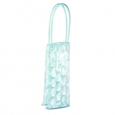 Logo trade promotional giveaways image of: Transparent PVC cooler bag