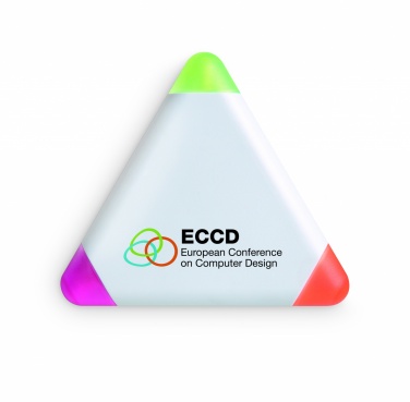 Logotrade advertising product picture of: Triangular highlighter