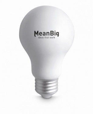 Logo trade promotional giveaways picture of: Anti-stress PU bulb