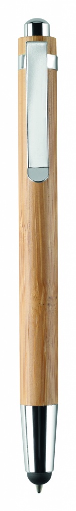 Logotrade advertising products photo of: Ball pen in ABS and bamboo