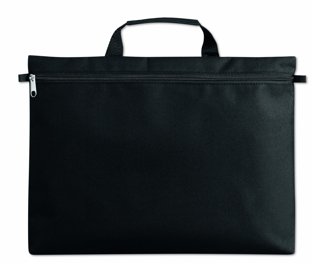 Logo trade promotional merchandise photo of: 600D polyester document bag
