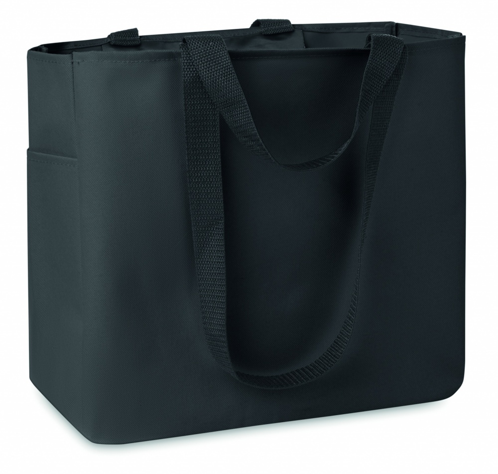 Logo trade corporate gifts image of: 600D Polyester shopping bag