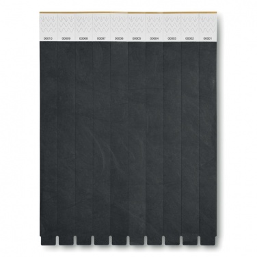 Logo trade corporate gifts image of: One sheet of 10 wristbands