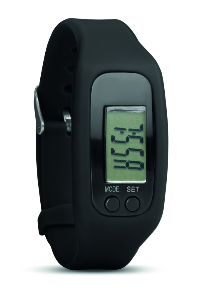 Logo trade promotional items picture of: Pedometer bracelet FIT SET