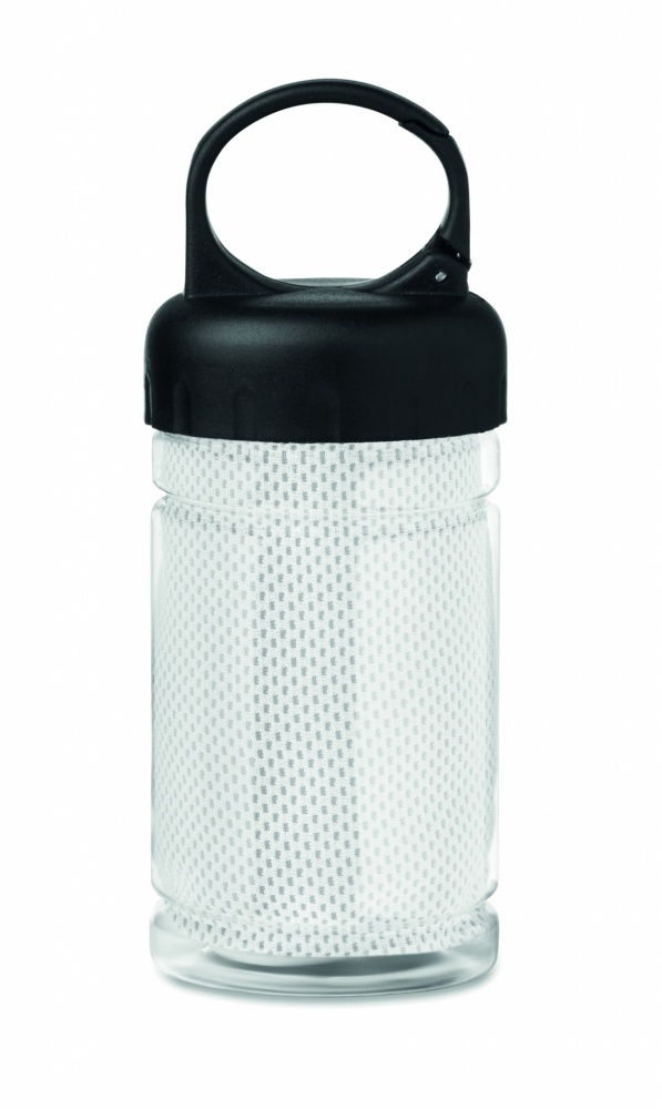 Logotrade corporate gift image of: Cooling towel in PET bottle