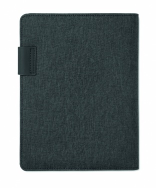 Logotrade advertising products photo of: A5 folder with power bank